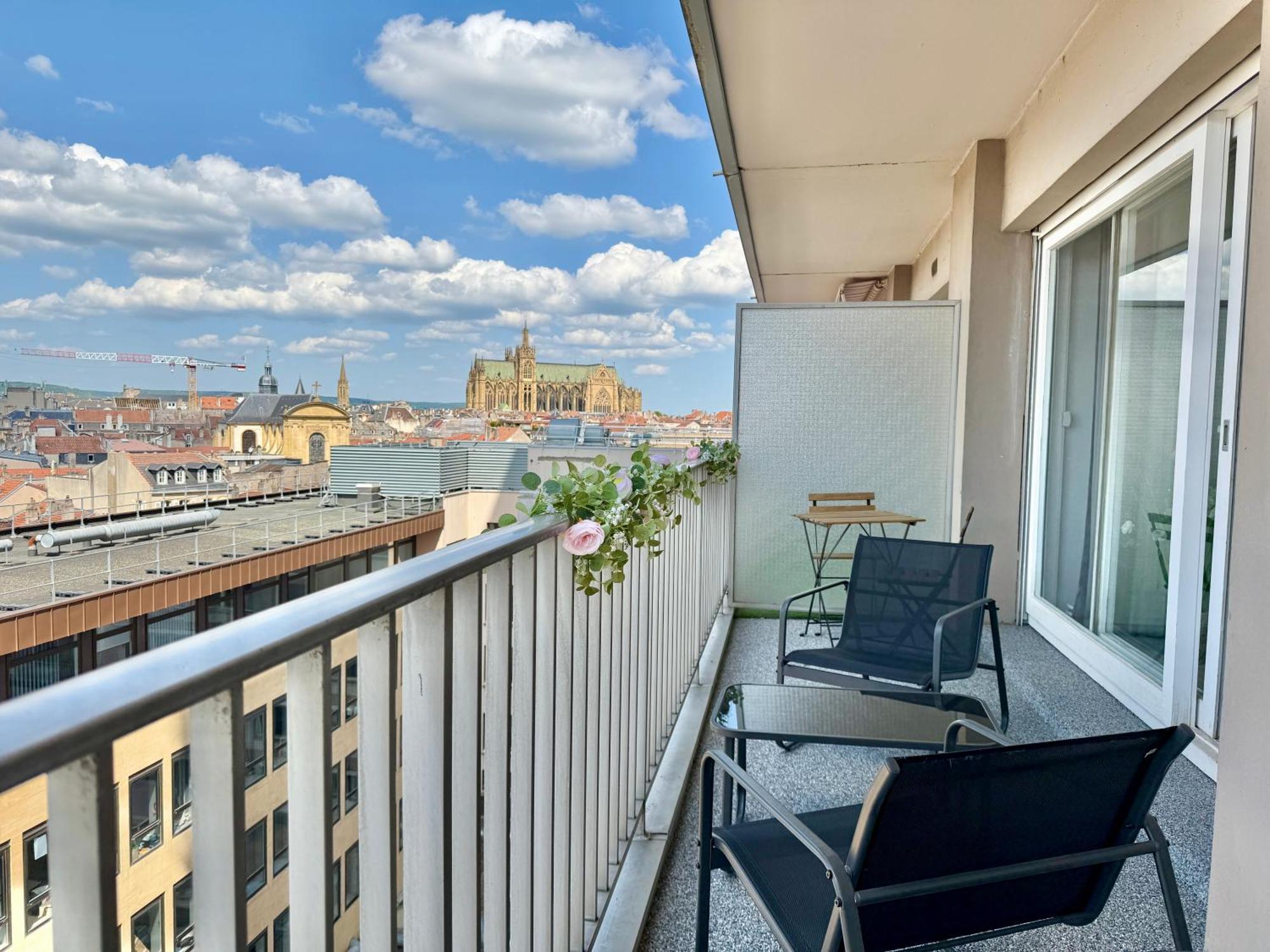 Апартаменти La Terrasse Du Coislin Мец Екстер'єр фото